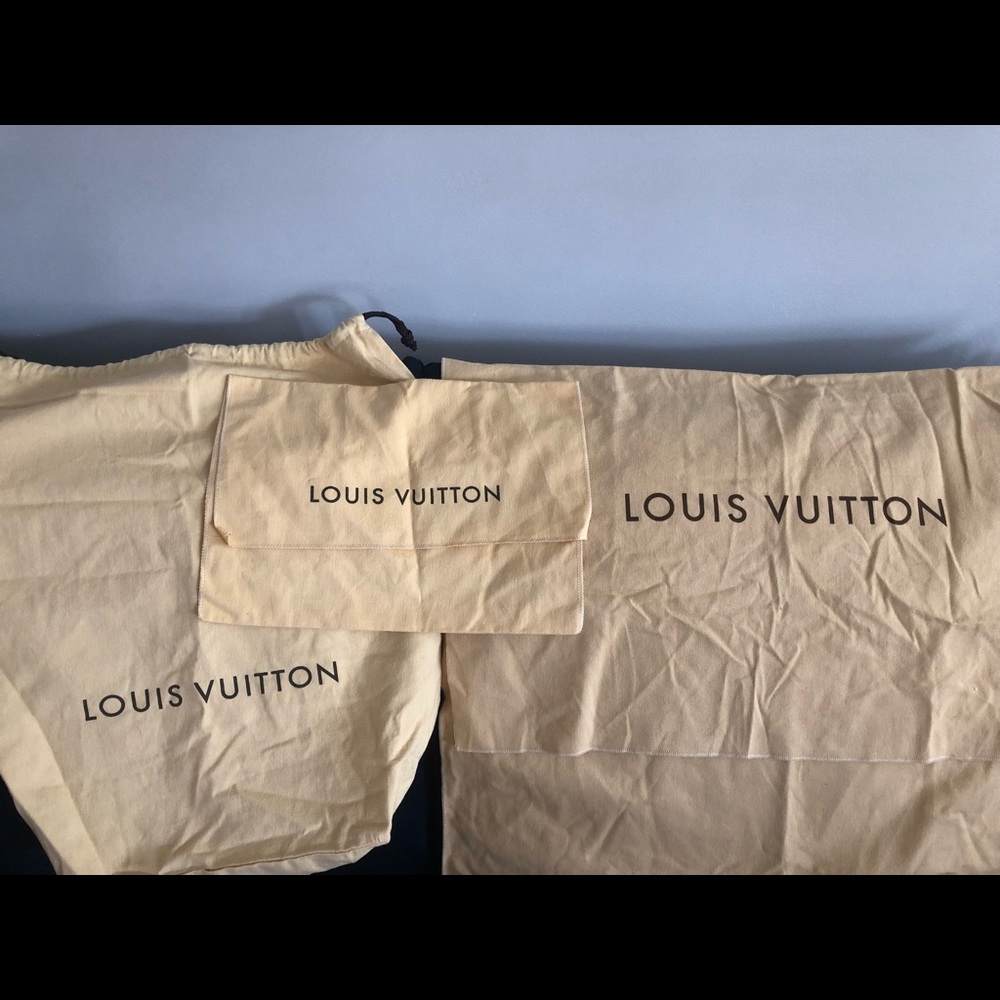 3 Louis Vuitton Dust Bags